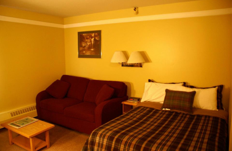 Guest room at Astoria Hotel.