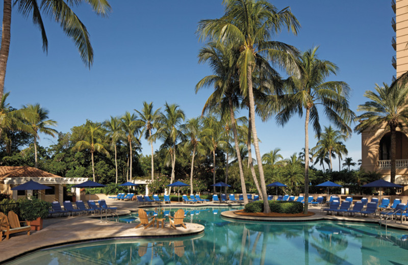 Outdoor pool at The Ritz-Carlton, Naples.