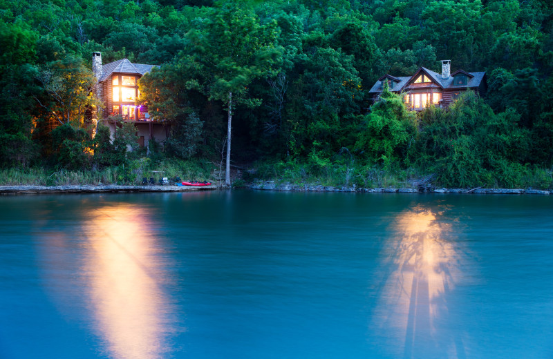 Lake view at Big Cedar Lodge.