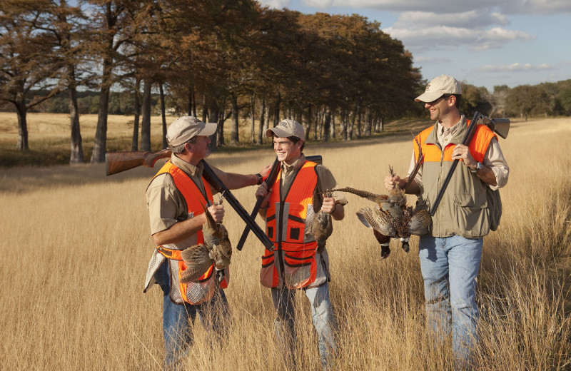 Hunting at Joshua Creek Ranch.