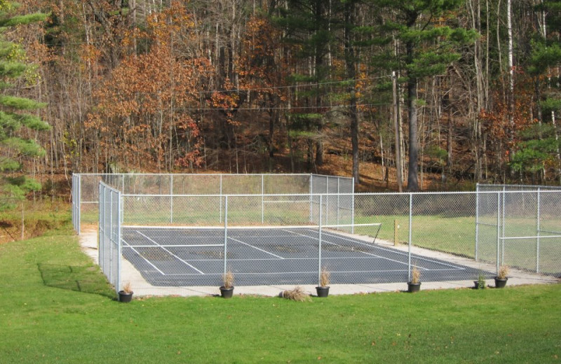 Basketball Court at The Clyffe House Cottage Resort.