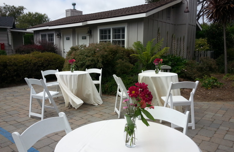 Wedding reception at Carmel River Inn.