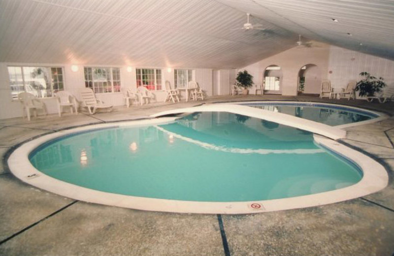 Indoor pool at Lakeview Resort.