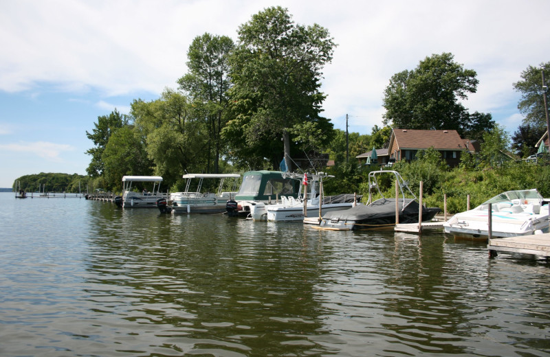 Marina at Southview Cottages Resort.