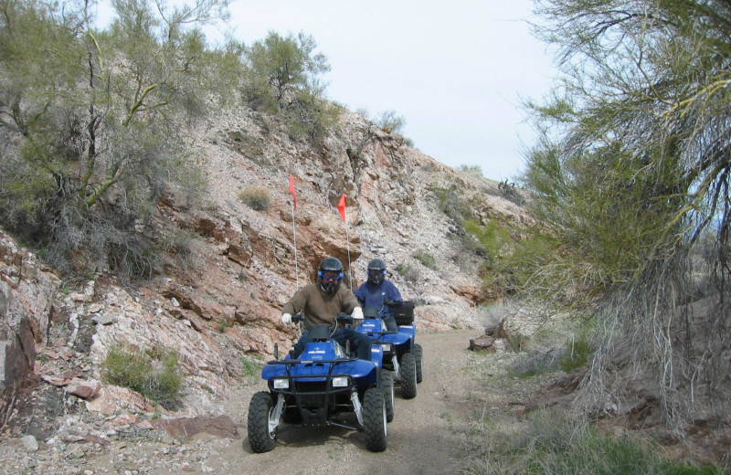 ATV at Stagecoach Trails Guest Ranch.