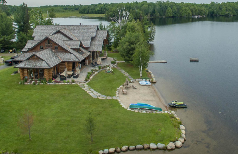 Rental exterior at Muskoka District Rentals.