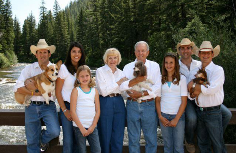 Family reunions at Harmels Ranch Resort.