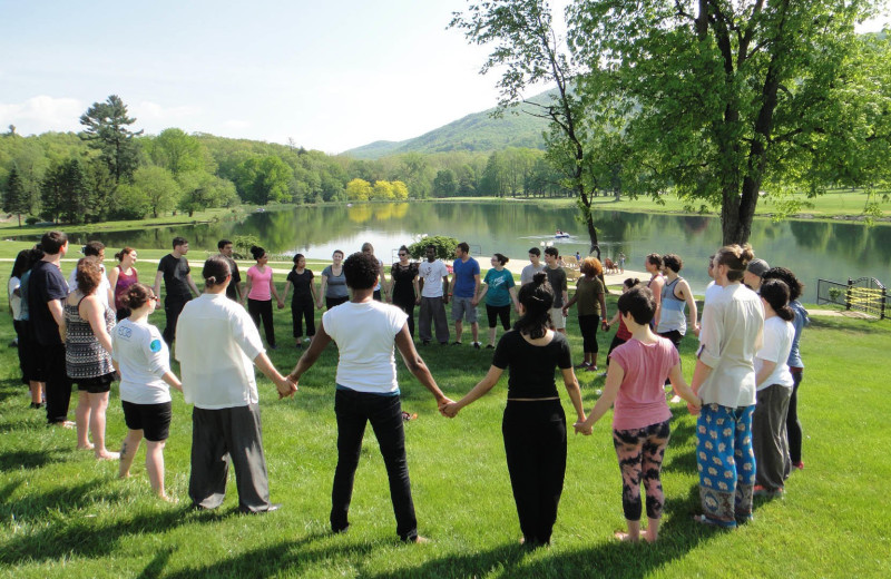 Wellness Class at Honor's Haven Retreat & Conference