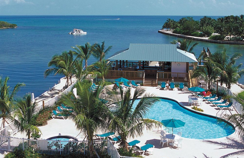 Outdoor pool at The Hammocks at Marathon.