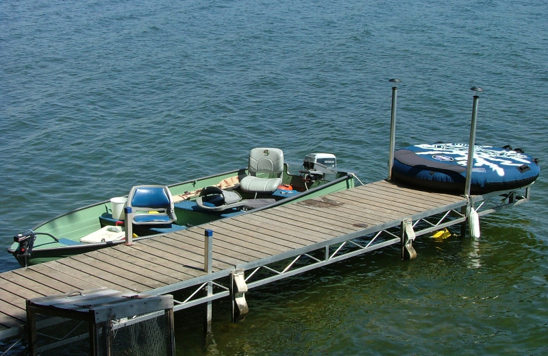 Dock at Long Lake Resort.