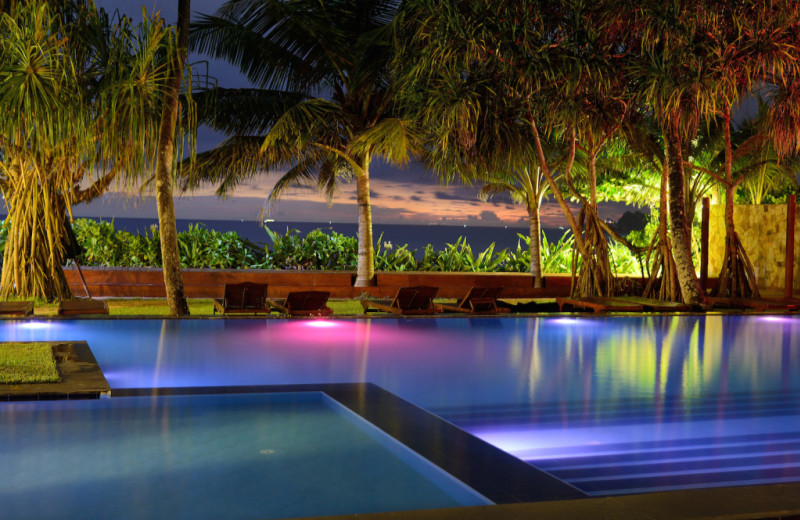 Outdoor pool at Weligama Bay Resort.