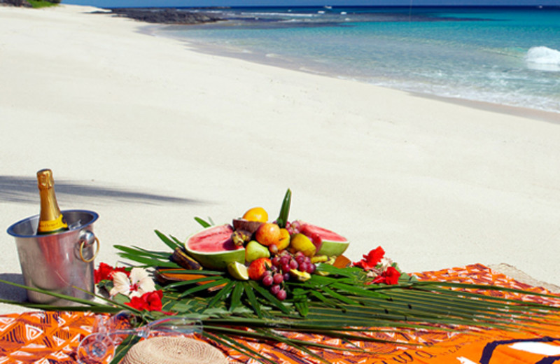 The beach at Yasawa Island Resort & Spa.