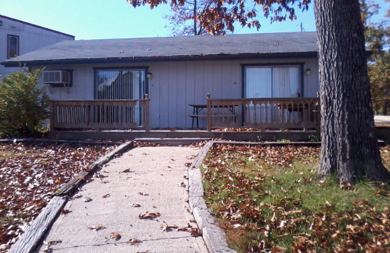 Cabin exterior at Runaway II Resort.