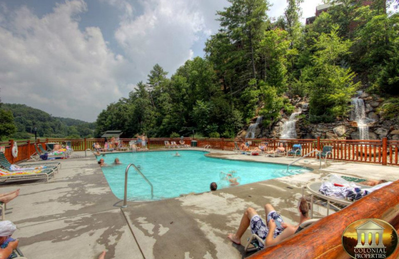 Vacation Rental Pool at Colonial Properties