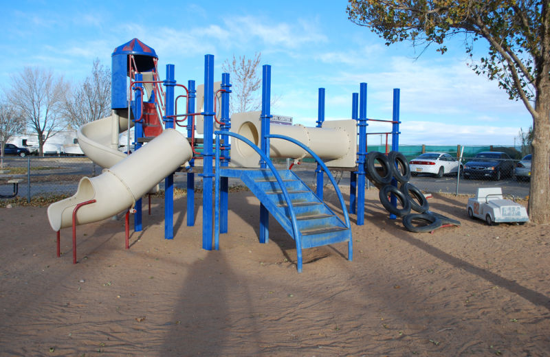 Children's playground at American RV Park.