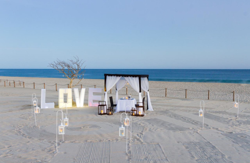 Beach wedding at Royal Solaris - Los Cabos.