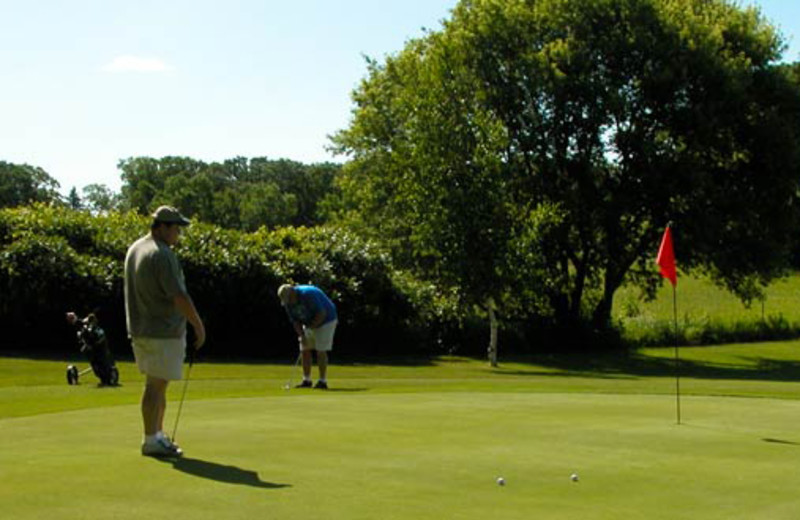 Golf near The Otter Lodge.
