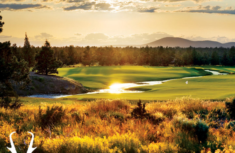 Fazio Golf Course hole 6 at Pronghorn Resort.