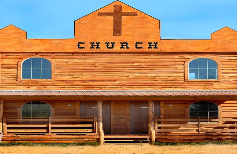 Church Cabin at Diamonds Old West Cabins.