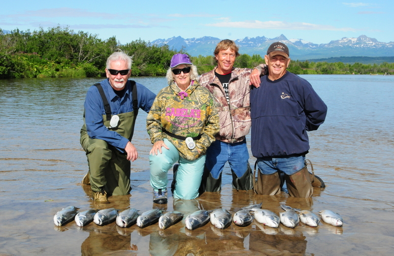 Fishing at Gone Fishin' Lodge.