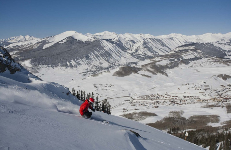 Skiing near The Nordic Inn.