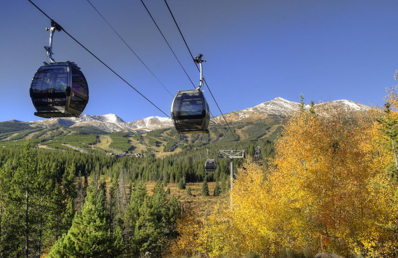 Ski lift at Grand Lodge on Peak 7.