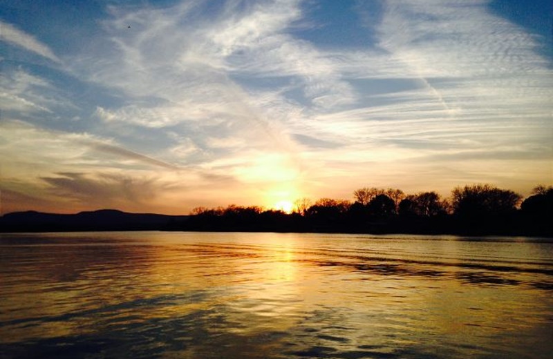 Lake view at Paddle Time.