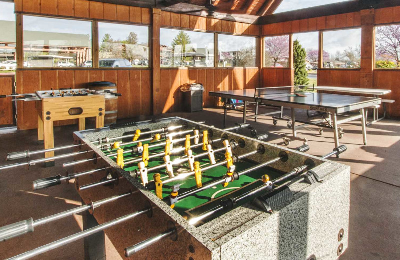 Rec room near Branson Vacation Rentals.