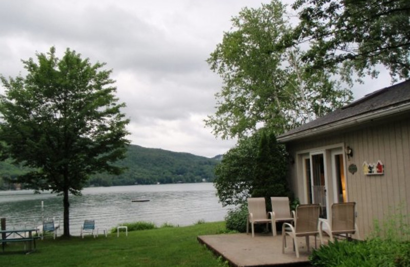 Exterior view of Lake Morey Resort.