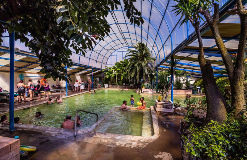 Hot spring at Indian Springs Resort