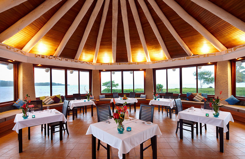 Dining Area at Koro Sun Resort