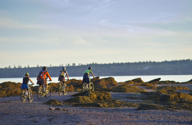 Biking at The Algonquin Resort St. Andrews by-the-Sea, Autograph Collection.