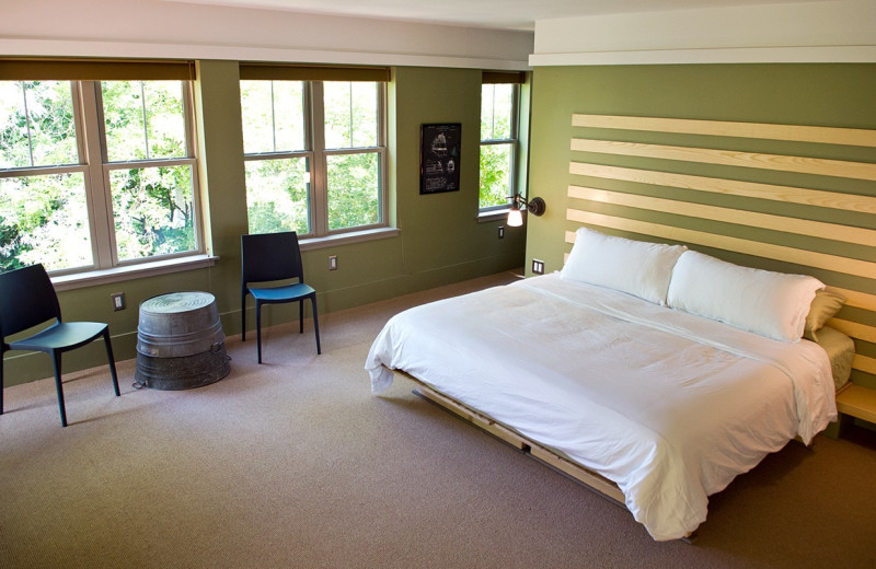 Guest bedroom at Inn On Columbia.