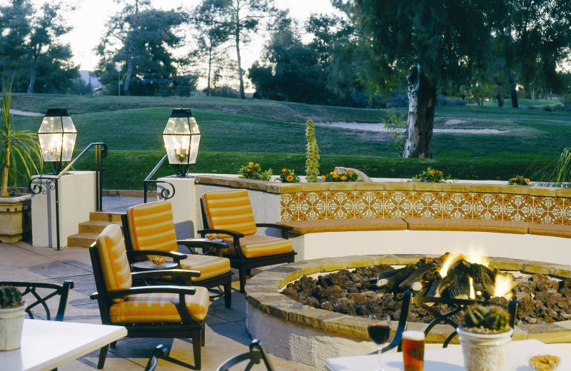 Fire pit seating at Scottsdale Resort & Conference Center.