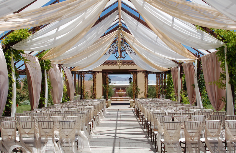 Wedding ceremony at Hotel Albuquerque at Old Town.