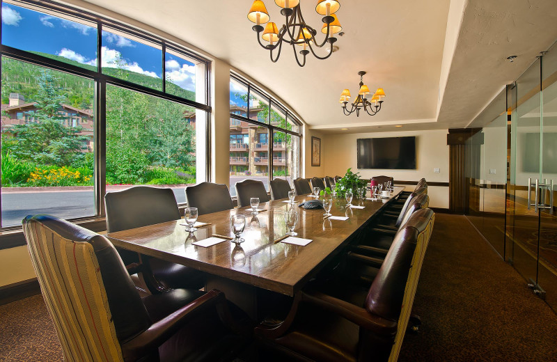 Meeting room at Manor Vail Lodge.