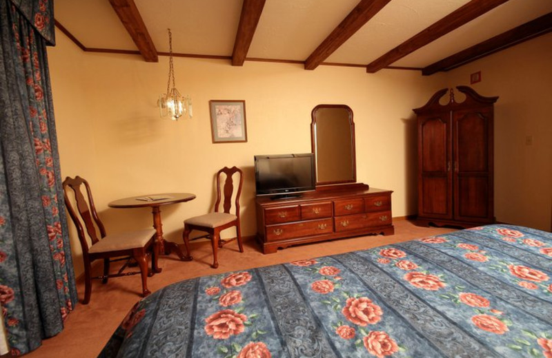 Guest bedroom at Hotel Vienna.
