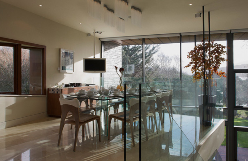 Dining room at The Hollies.