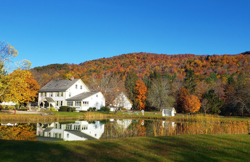 Exterior view of Hawk Inn 