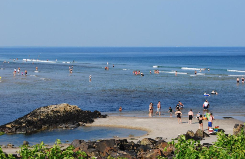 Beach at Beachmere Inn.