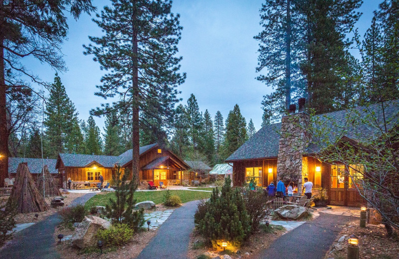 Exterior view of Evergreen Lodge Yosemite.