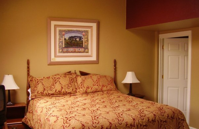 Guest room at Bodega Bay Inn.
