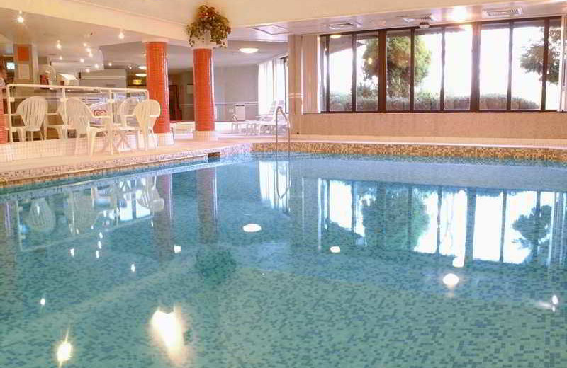 Indoor pool at Preston Swallow Hotel.