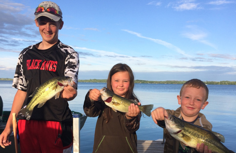 Fishing at Bonnie Beach Resort.