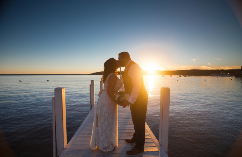 Weddings at Harbor Shores on Lake Geneva.