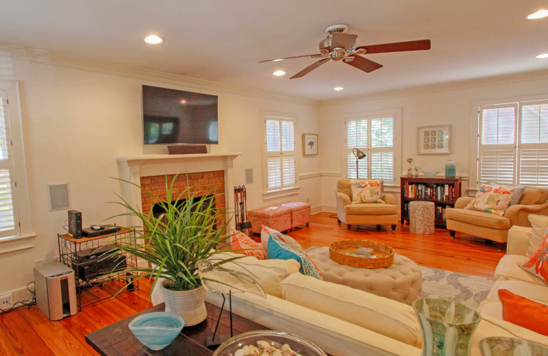 Living room at Forest Trail 286.