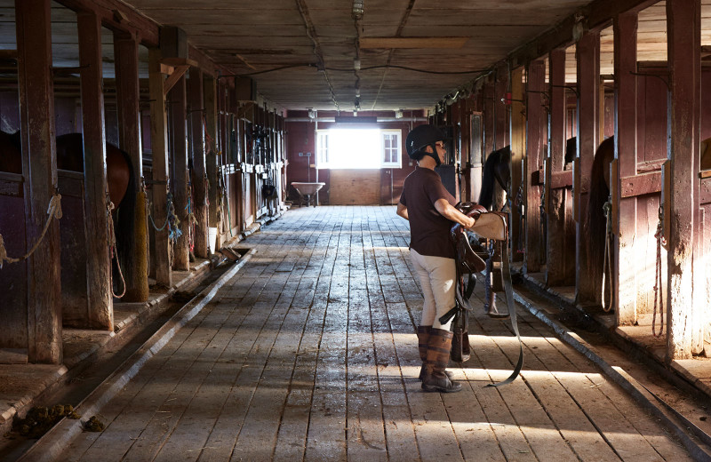 Stable at Mohonk Mountain House.