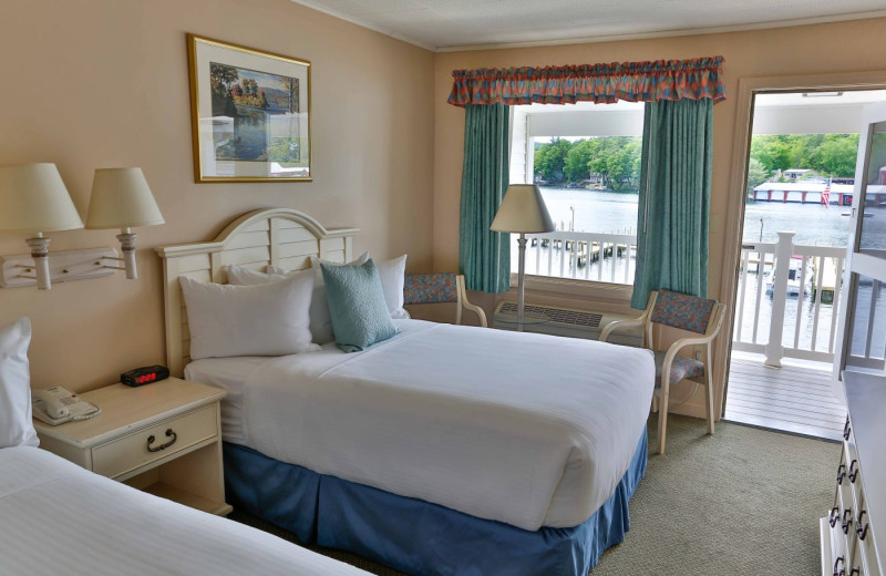 Guest room at Naswa Resort.