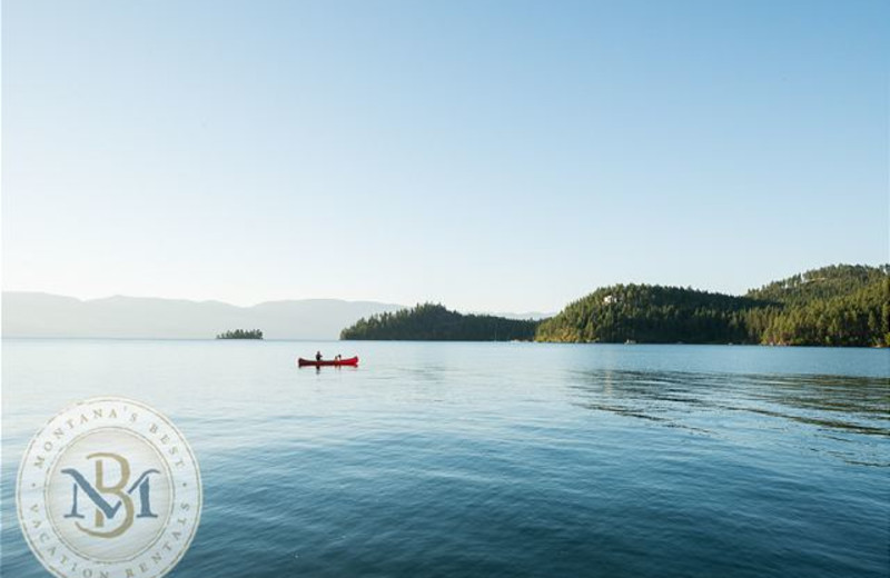 Lake view at Montana's Best Vacation Rentals LLC.