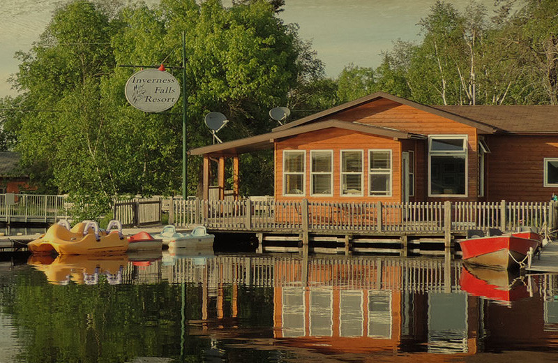 Exterior view of Inverness Falls Resort.